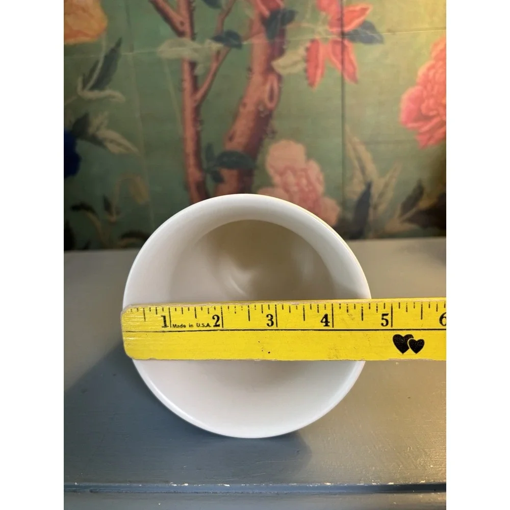 Pfaltzgraff Tea Rose Utensil Crock Floral Stoneware Grandmillennial Kitchen